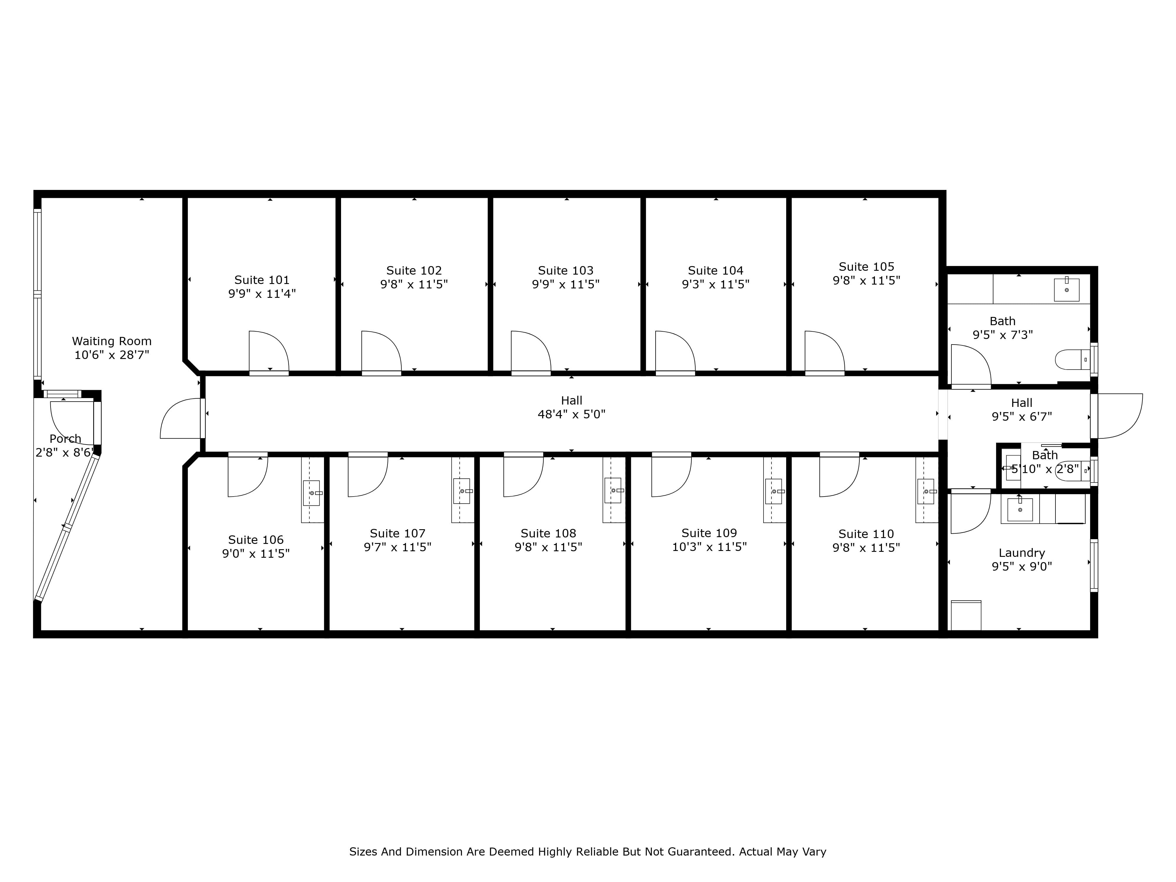 The Corner Office Suites Floor Plan